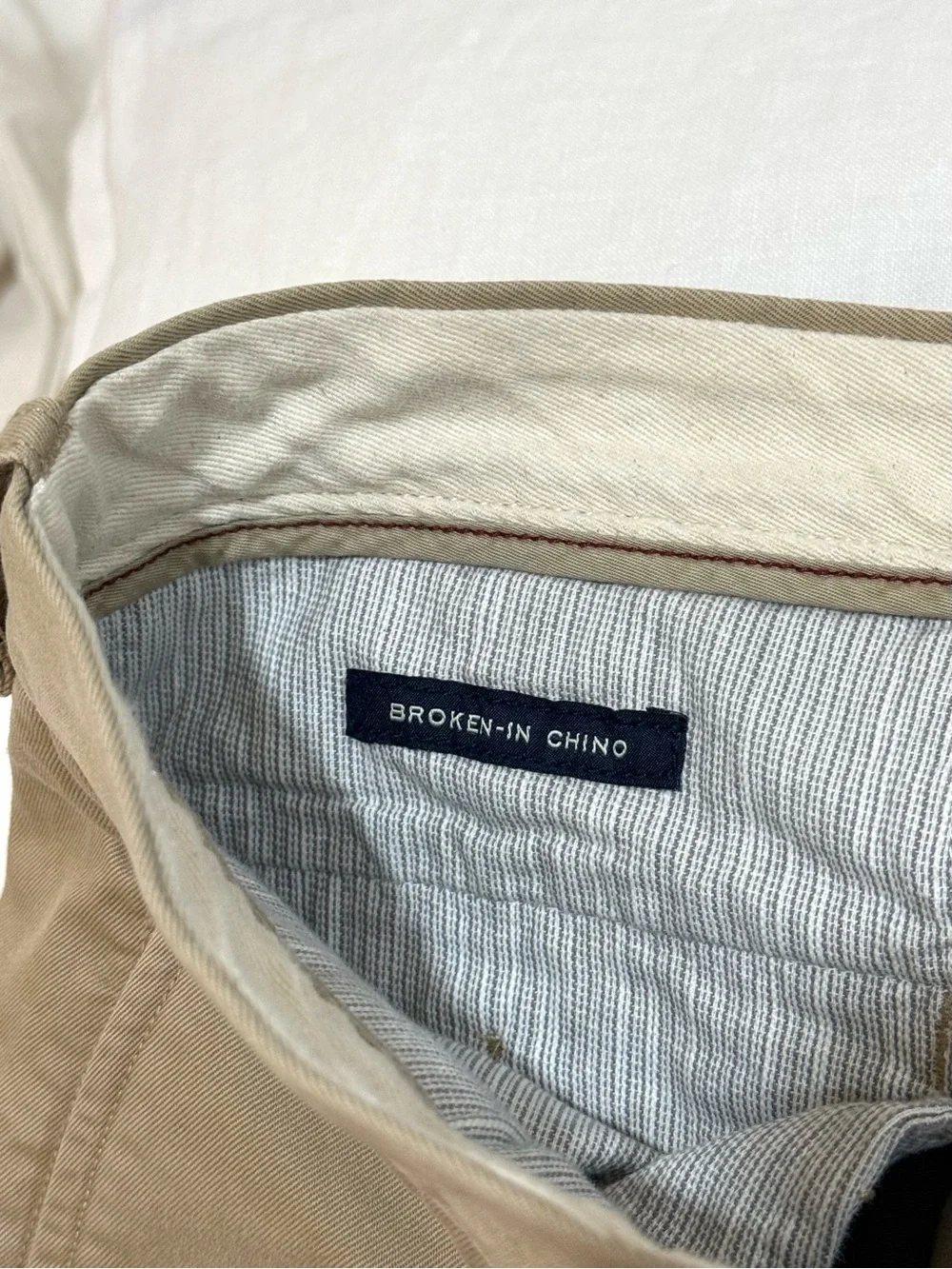 J. Crew Men's Broken in Chino Pants in Tan